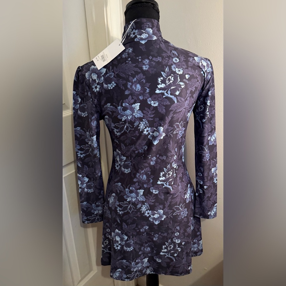 Smith & Quinn Dottie Dress Royal Rose Floral XS NWT - Picture 2 of 7